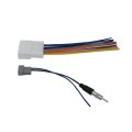 Car Radio Stereo Wire Harness With Antenna Adapter Cable Connector For Subaru 2008-2013 Wrx Without Factory Navigation