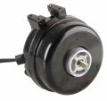 1 47 Hp Unit Bearing Motor Shaded Pole 1550 Rpm 230 Voltage Non Standard Frame Cast Aluminum Threaded Shaft Model 4yfk6 