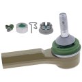 Tie Rod End For 2014 2015 2016 2017 2018 Ford Special Service Police Sintered Metal Male 1 Green Neoprene Dust Boot Threaded