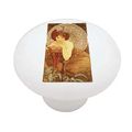 Emerald By Mucha Decorative High Gloss Ceramic Drawer Knob 