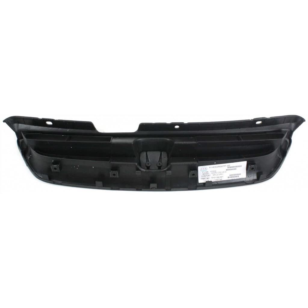 Front Grille For Honda Accord Coupe 1998 1999 2000 Matte Black Plastic Ho1200140 Llx Cl360a70