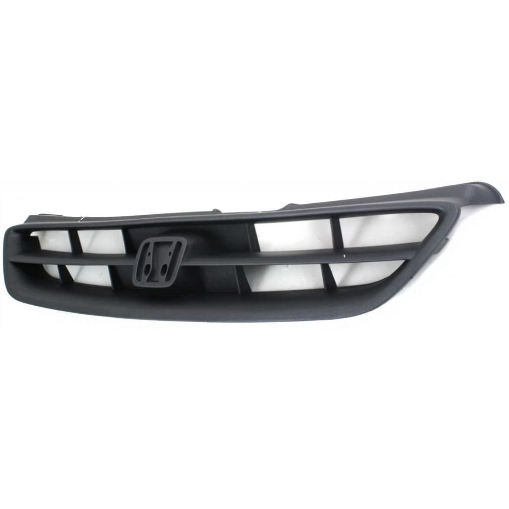 Front Grille For Honda Accord Coupe 1998 1999 2000 Matte Black Plastic Ho1200140 Llx Cl360a70