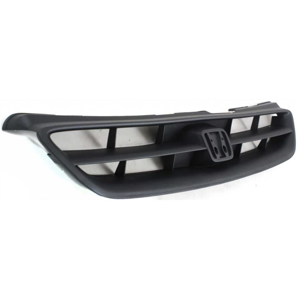 Front Grille For Honda Accord Coupe 1998 1999 2000 Matte Black Plastic Ho1200140 Llx Cl360a70
