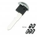 Uncut Blank Emergency Insert Key Blade For Mazda Smartless Entry Remote Key Pg535k 3 5 6 Cx5 Cx7 Cx9 Mx5 Miata Rx8