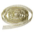 3600 Count Siding Nails 1 In X 0 083 15 Degrees Ring Shank Full Round Head Collated Wire Coil For Lath And Sheathing Materials
