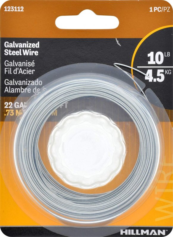 The Hillman Group 123112 Galvanized Steel Wire