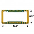College Of William Mary Logo License Plate Tag Frame