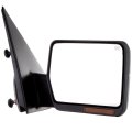 Towing Mirror Fit For 2004 2005 2006d For F150 Pickup Truck Passengers Side Power Adjusted Heated Turn Signal Light Black