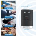 X Autohaux 3 Button Car Keyless Entry Remote Control Replacement Key Fob Proximity Smart Nbg009768t For Cadillac Srx 2010-2015
