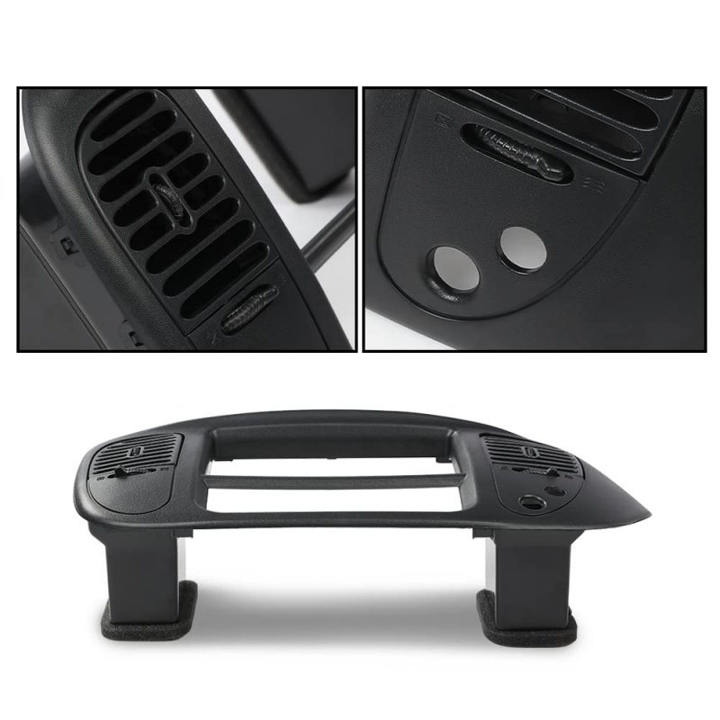 Dash Pad Bezel Graphite For Ford F150 And Expedition 1997 2003 Grey Abs Plastic Dashboard Instrument Cluster Cover