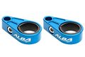 Kawasaki Atv Billet Brake Line Clamps For Aftermarket Brakelines Blue Pair-set Of 2 6 Color Options 