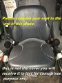 New Replacement Seat Cover Fits Bobcat T110 T185 S185 T190 S205 S220 S250 T300 S330 853 863 979b