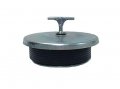 Fuel Tank Cap 3in For Kenworth Truck Black Modern Style Part Number 23-44117 