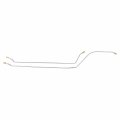1966 67 Chevrolet Chevy Ii Manual Or Power Drum L79 Rear Axle Brake Line Kit 2pc Cnb66r1 