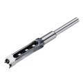 Square Hole Drill Bit 19mm 3 4 High Speed Steel Hollow Mortiser Auger For Woodworking Carpentry Mortise Tenon Machine 