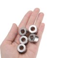 25pcs Stainless Steel Spacer 3 8 Bore X 4 Od 1 2 Length Screw Bushing Plain Finish Round Metal For M10 Screws Bolts And Rods 