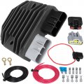 Aintier Powersports Alternator Rectifiers Fit For 2013-2014 Honda Cb1100 2013-2017 Cb500f 2014-2017 Cb500x Cbr500r Cbr600rr