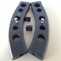 Hongk- 1 25 Inch Drop Motorcycle Handlebar Risers Compatible With 2006-2009 Suzuki Boulevard M109r Blk B01bn0gkcw