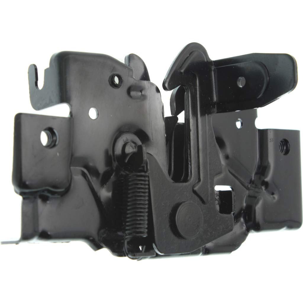Hood Latch For Mazda 2 2011 2012 2013 2014 Front Replacement Part Df7156620 Ma1234121 Black Plastic Standard Style