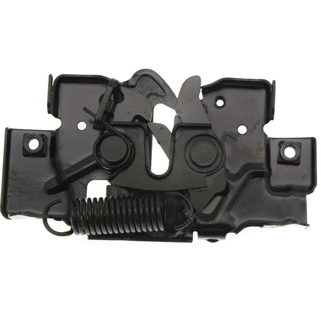 Hood Latch For Mazda 2 2011 2012 2013 2014 Front Replacement Part Df7156620 Ma1234121 Black Plastic Standard Style