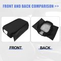 Uxcell Car Neoprene Center Console Lid Armrest Cover Black For Jeep Wrangler Jk Unlimited Sahara Sport Rubicon 2011-2018