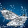 Labwork Replacement For 2011-2013 Hyundai Elantra Front Bumper Fog Lamp Transparent Lens Left Right 2 Pieces