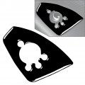 Fsfy Carbon Fiber Rhd Door Lock Button Interior Panel Stiker Cover Trim Decor Piano Black For Audi Ttrs Tt Tts 08-14 Car