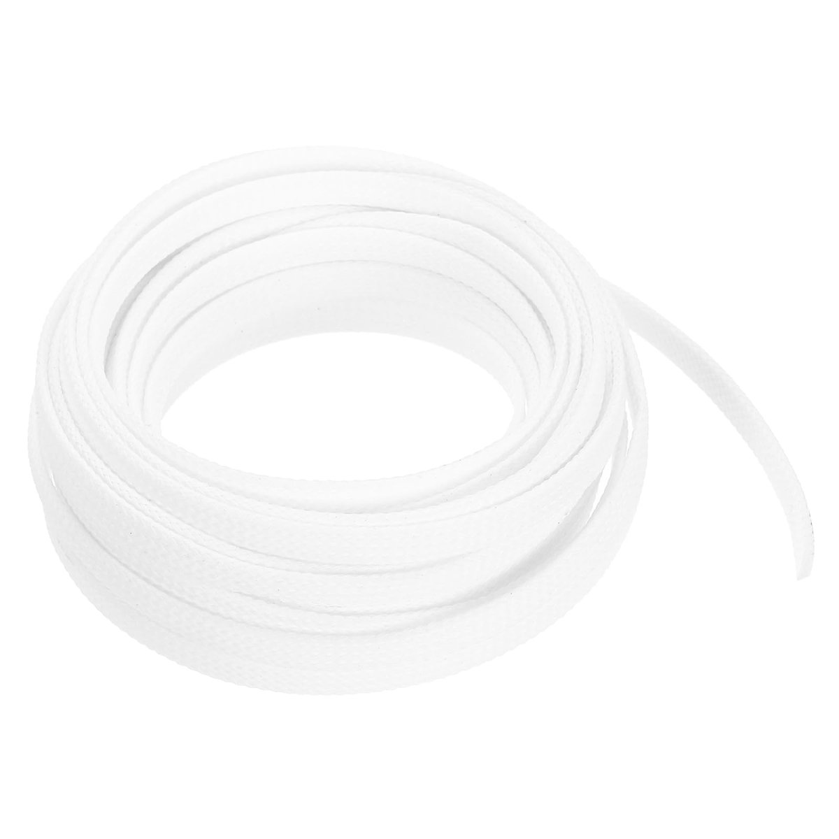 Pet Expandable Sleeving 20ft 1 4 White Cable Management Sleeve Cord Organizer For Wrap Protect