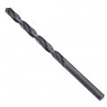 Uxcell High Speed Steel Lengthen Straight Shank Twist Drill Bit Fully Ground Black Oxide 10mm Diameter 185mm Total 105mm Length