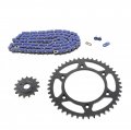 Fits Honda Xr400r 400 R Blue Chain And Sprocket 15 45 110l