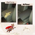 Car Console Covers Plus Neoprene Center Armrest Cover For Honda Pilot Models 2010-2015 Lid Gray