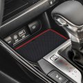 Smabee Car Anti-slip Gate Slot Cup Mat For Kia K3 Forte Cerato 2021-2023 Gt Center Console Liner Holders Inserts Door Pocket