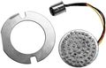 1156 Super Cluster Led Amber Bulbs 48 Ultra Bright Leds With Trimable Adaptor Ring For Housing 22 7 8 In Or Larger Single Pack 