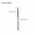 Uxcell Machine Tap 5 32-32 Bsw Thread H2 High Speed Steel Screw Taps Threading Tapping Tool