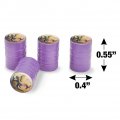 Dragons In The Sky Valve Stem Caps For Tire Rim Wheel Aluminum Purple