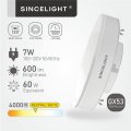 Sincelight Led Gx53 Cabinet Light Reflector Bulb 7w 60w Equivalents 4000k Neutral White Adapt To Lamp Fixture Kitchen Units