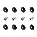 8 Pieces Shock Bushing 4 Bearing Sleeve Kits 0604-310 0403-028 For Arctic Cat 250 300 375 400 500 650 700 Bearcat 454