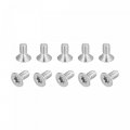 Uxcell M4x8mm Torx Security Machine Screws 10pcs 316 Stainless Steel Countersunk Head Tamper Proof Screw Fasteners Bolts
