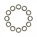 Gxywady 12x Bolt Seals Fuel Line Sealing Washers Replacement For 12v 24v Cummins 5 9 7 9l 6 7l Engine