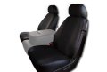 Iggee 2007-2014 Chevy Suburban Black Artificial Leather Custom Fit Front Seat Cover 