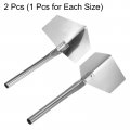 Uxcell Inside And Corner Trowels 2 7 Inch Stainless Steel Drywall Knife