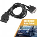 X Autohaux 1 5m Obdii Obd2 Main Cable Diagnostic Tool Adapter Connector For Launch X431 Crp129 Crp123 Creader Vii And Viii
