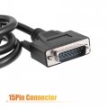 X Autohaux 1 5m Obdii Obd2 Main Cable Diagnostic Tool Adapter Connector For Launch X431 Crp129 Crp123 Creader Vii And Viii