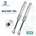 X Autohaux 2pcs 8inch 320n 71lbs Gas Struts Shocks Lift Supports Lid Stay Silver Tone Rv Cabinet Support