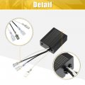X Autohaux 2pcs H1 H3 Led Car Headlight Canbus Decoder Error Free Warning Resistors Replacement Anti Flicker Resistor