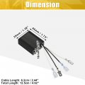 X Autohaux 2pcs H1 H3 Led Car Headlight Canbus Decoder Error Free Warning Resistors Replacement Anti Flicker Resistor