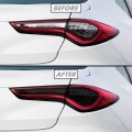 Slickmod Precut Vinyl Smoke Tint For 2021-2022 Acura Tlx Tail Light 3 Turn Signal Reverse 20 Dark 
