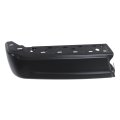 Rear Bumper End Cap Black Replacement For F150 2021-2023 Without Auto Park Sensors Hole And Assist Left Driver Side 