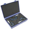 Anytime Tools 0-3 Premium Outside Micrometer Machinist Tool Set W Carbide Tips 