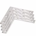 4 Pack Repair Mending Bracket Plate Ulifestar Stainless Steel L Shape Flat Corner Brace For Wood Metal Fixing Joining Support